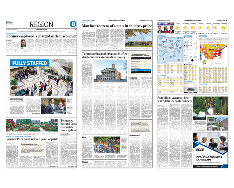 Region pages.